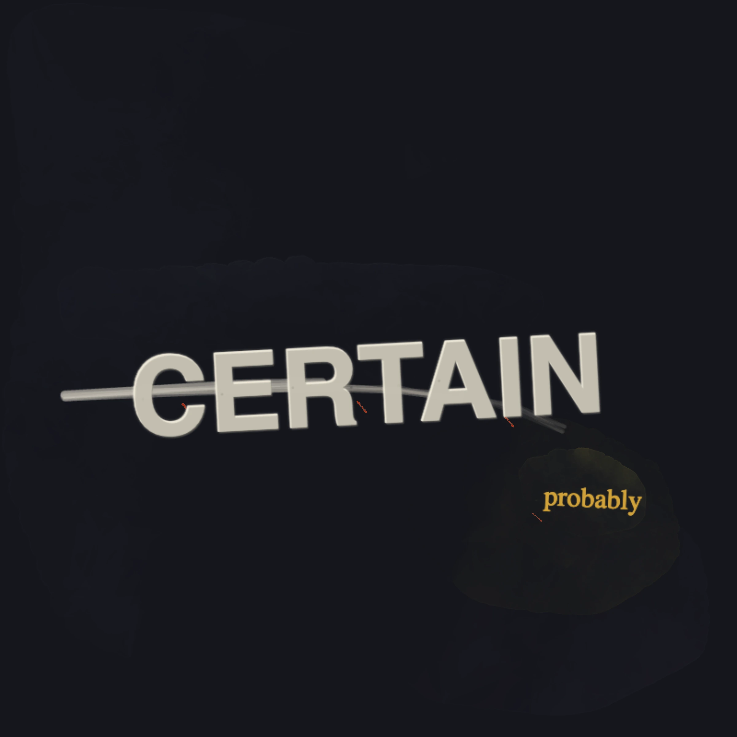 Certain, Probably