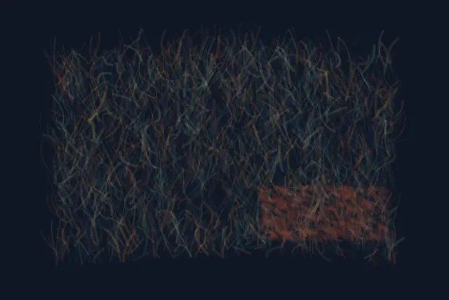 Gravity Interrupts the Prayer stages weighted ascent as a competing material path with a retained remainder.