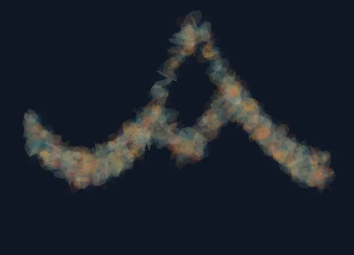 Mercury Refuses the Channel: cumulative painting state 4 of 4; Mercury Refuses the Channel stages repelled bead path as a competing material path with a retained remainder.