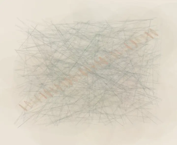 Gold Refuses Concealment: cumulative painting state 2 of 4; Gold Refuses Concealment stages repair remains optically dominant as a material consequence of breakage.