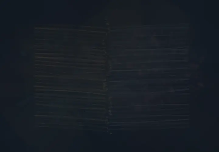 Edge as Shelter: cumulative painting state 1 of 4; Edge as Shelter stages one edge absorbs force for another as a material consequence of breakage.