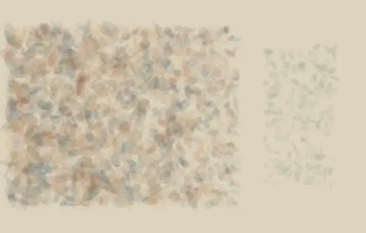 The River Held in Listening: cumulative painting state 3 of 4; listening dam suspends, redirects, or retains an unresolved consequence.