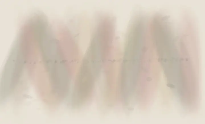 Wall of Every Touch: cumulative painting state 1 of 4; Wall of Every Touch stages fingerprint memory wall as reciprocal material consequence.