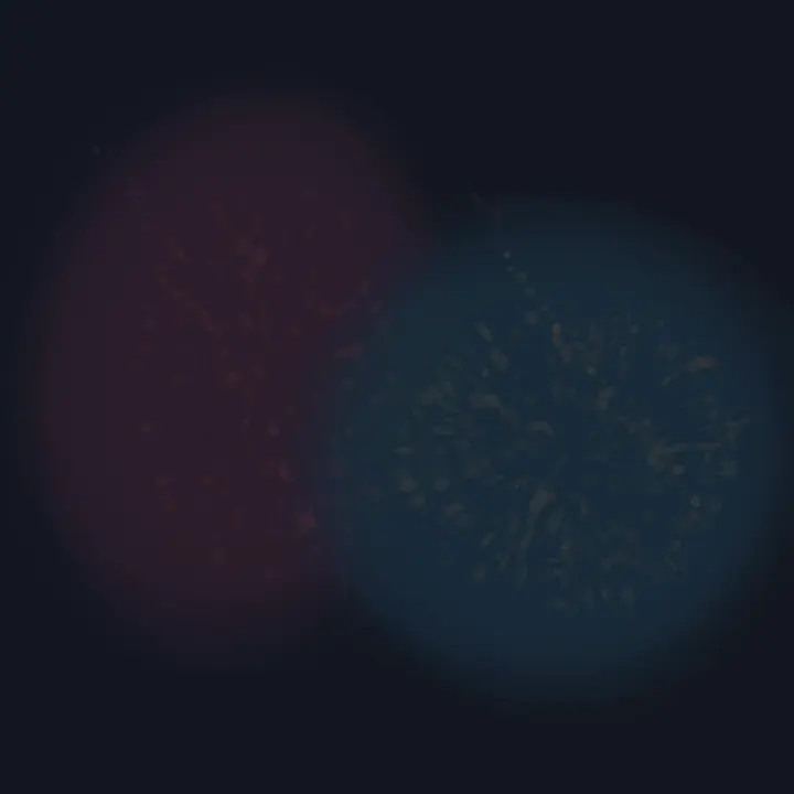 Wounds Without Symmetry: cumulative painting state 1 of 4; Wounds Without Symmetry stages asymmetric wound response as reciprocal material consequence.