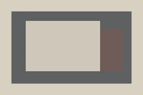 The Room Changes Its Acoustics: cumulative painting state 2 of 4; The Room Changes Its Acoustics makes an ordinary room is physically retuned by an entering pressure visible.