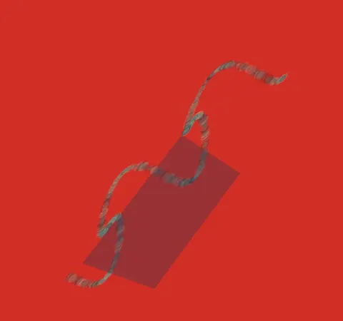 The Body Becomes an Answer: cumulative painting state 2 of 4; The Body Becomes an Answer makes availability becomes a bodily vector without a literal figure visible.