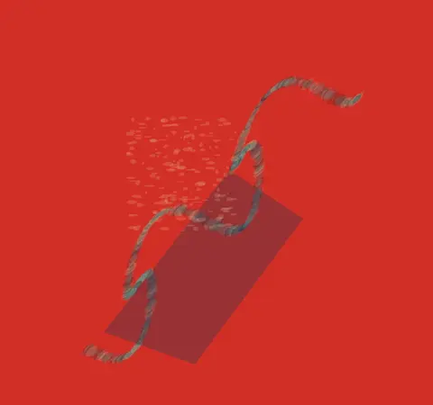 The Body Becomes an Answer: cumulative painting state 3 of 4; The Body Becomes an Answer makes availability becomes a bodily vector without a literal figure visible.