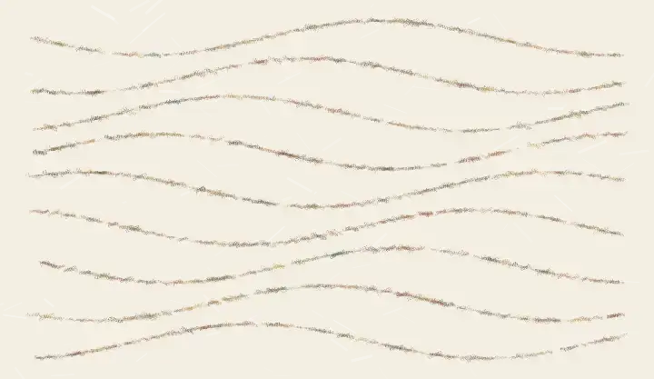 Earth Changed by Passage: cumulative painting state 3 of 3; Earth Changed by Passage uses path braid erosion so small meaningful words carry the image's pressure and open intervals.