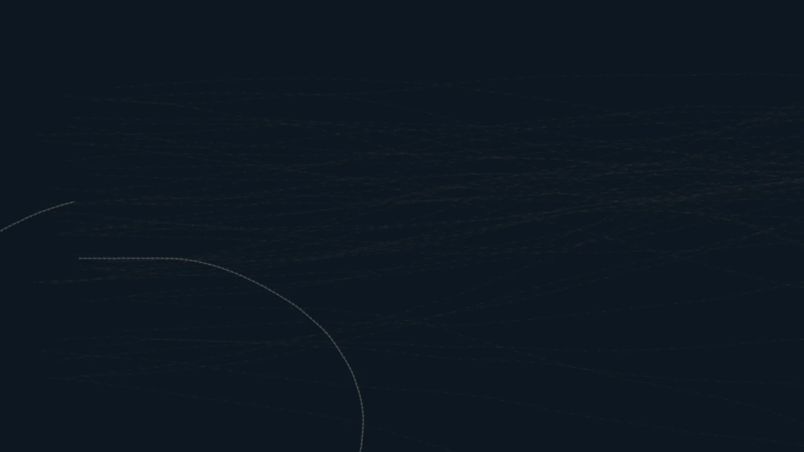 lead-turn hydrodynamics turns many local decisions into an open spatial event.