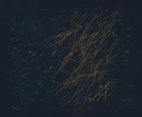 Border Grammar Under Load: cumulative painting state 4 of 4; Border Grammar Under Load makes border-load physically alter load, direction, density, or residual meaning.