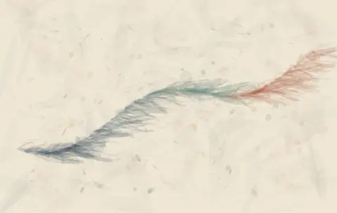 The Verb Oxidizes in Transit: cumulative painting state 4 of 4; The Verb Oxidizes in Transit makes verb-oxidation physically alter load, direction, density, or residual meaning.