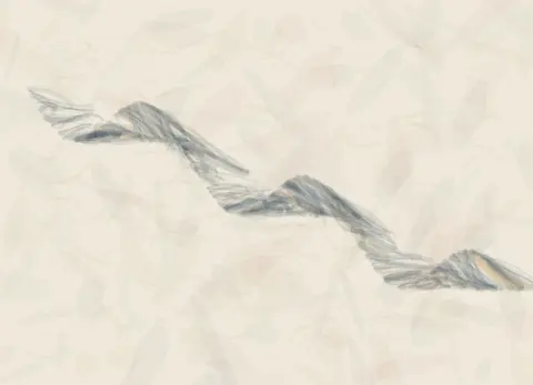 Wrong Words, Living Meaning: cumulative painting state 3 of 4; Wrong Words, Living Meaning makes meaning-survival physically alter load, direction, density, or residual meaning.