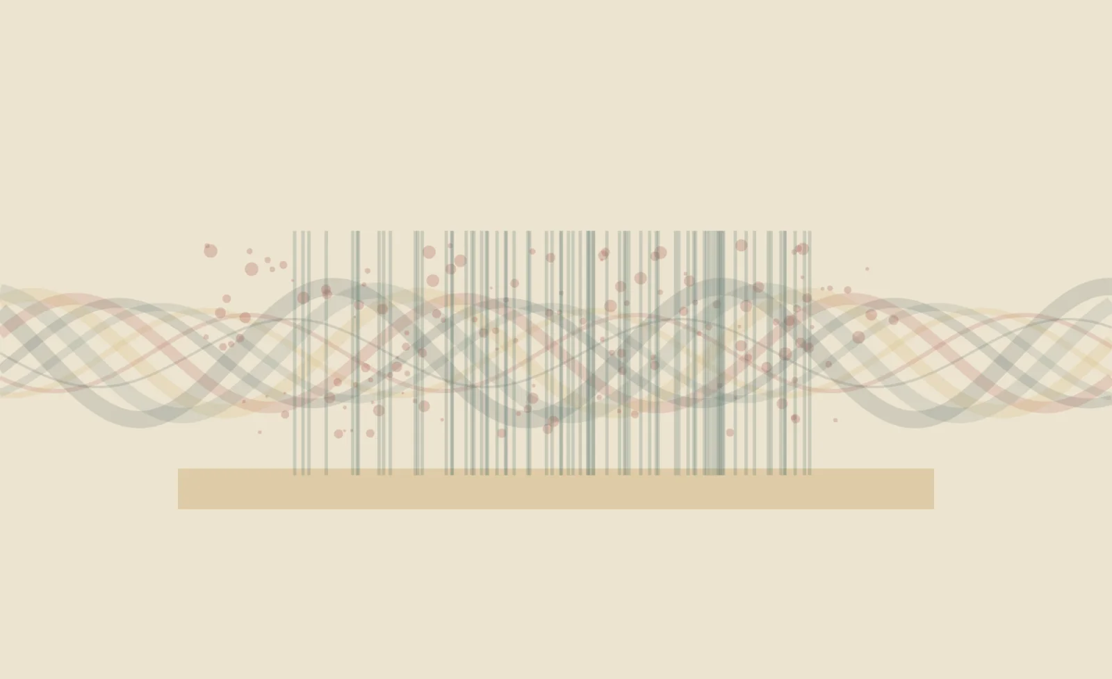 The Chorus Learns Counterweight makes phase-shifted acoustic loads find a bearing rhythm visible through material consequence.