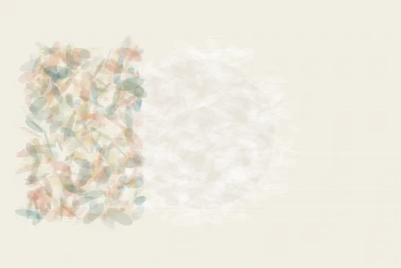 The Center Was Removed Before Dawn: cumulative painting state 3 of 4; The Center Was Removed Before Dawn answers an open prompt through erased first composition, authored as its own local raster system.