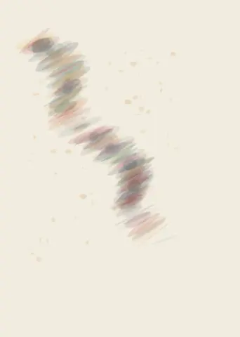Before the Sentence Closes: cumulative painting state 2 of 4; Before the Sentence Closes answers the prompt through unfinished syntax.