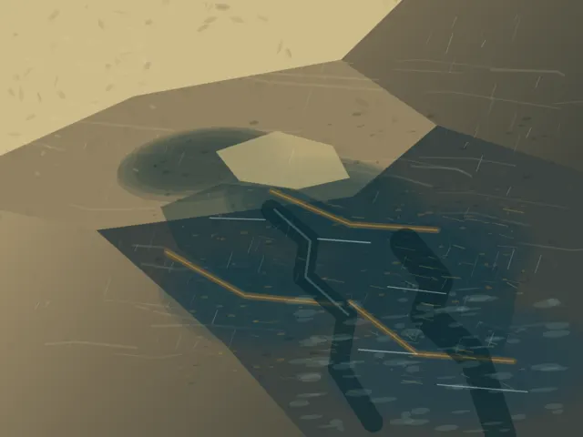 Rain Ledger, Low Ground is an independently authored RG-A-01 study reviewed at native scale in the sealed remainder campaign.