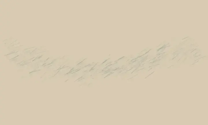 Stone Drinks Slowly: cumulative painting state 1 of 4; porous-infiltration changes the support through deposition, pressure, absorption, or abrasion.