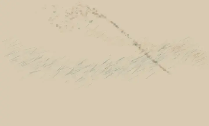 Stone Drinks Slowly: cumulative painting state 3 of 4; porous-infiltration changes the support through deposition, pressure, absorption, or abrasion.