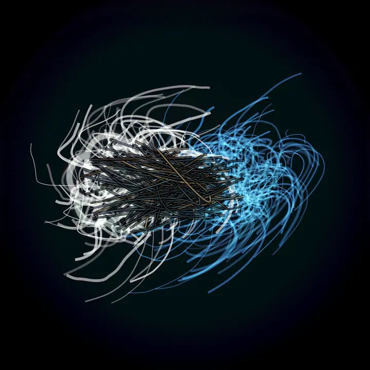 Knot: cumulative painting state 3 of 4; A full-original 2048 × 2048 deterministic offline composition titled “Knot”; see the preserved native review and provenance paths for work-specific visual and process evidence.