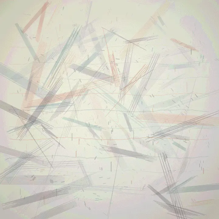 Afterimage of the Model: cumulative painting state 4 of 4; A full-original 2048 × 2048 deterministic offline composition titled “Afterimage of the Model”; see the preserved native review and provenance paths for work-specific visual and process evidence.