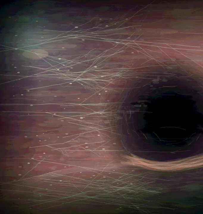 Skin of the Telescope: cumulative painting state 4 of 4; Skin of the Telescope is a completed original from SOL-ULTRA-SALON-B-01. Sealed jury decision: hold. The cropped wound has bodily atmosphere and a convincing cold-light collision; branching routes, star deposits, and repetitive scar strands remain unresolved.