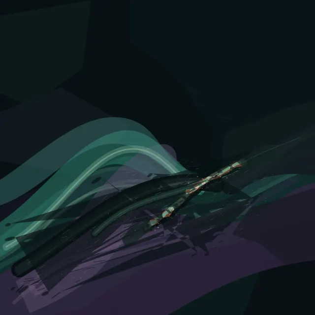 Dark turbulent field has a scale route, but color separation collapses and the result becomes generic software-native abstraction.