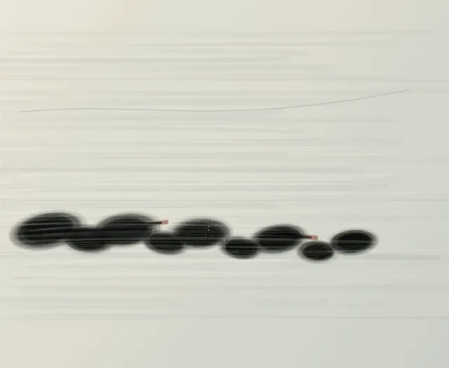 The Tide Leaves One Chain interprets wake through tidal remnant chain as an independently authored causal raster.