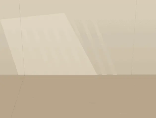 Shadow Without Its Object: cumulative painting state 2 of 4; Shadow Without Its Object interprets wake through detached architectural shadow as an independently authored causal raster.