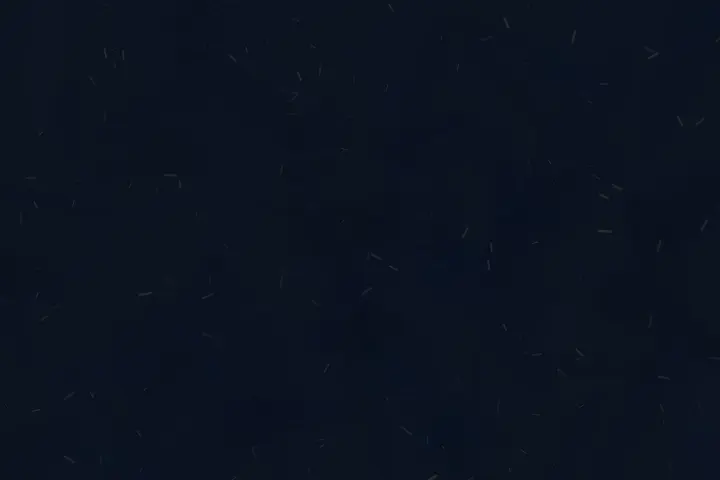 Dark Where Stars Were: cumulative painting state 3 of 4; A nearly black field keeps four vacancies where a constellation can only be inferred.