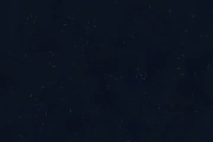 Dark Where Stars Were: cumulative painting state 4 of 4; A nearly black field keeps four vacancies where a constellation can only be inferred.