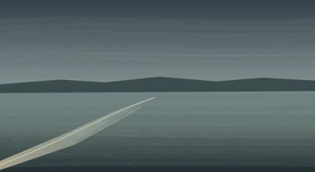 Low Water, After studies wake and remainder through an independently authored deterministic raster system.